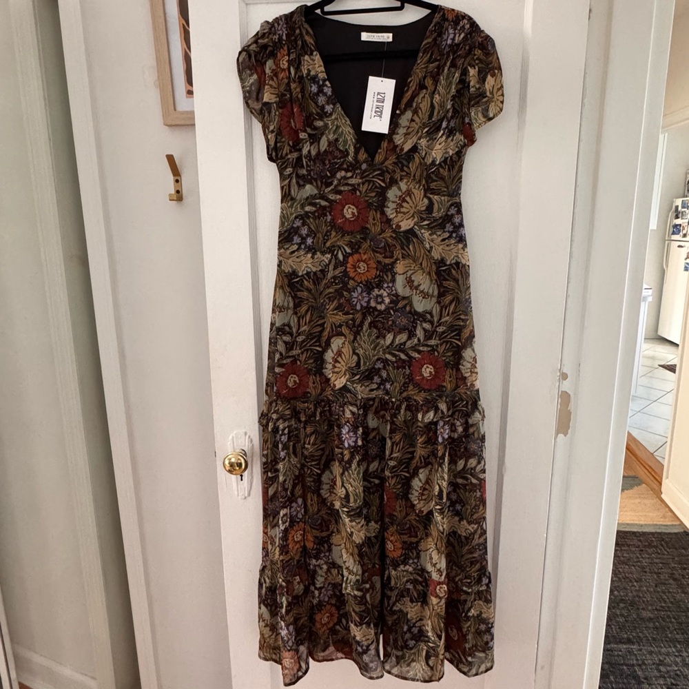 NWT: 12th Tribe Sundance Floral Paisley Maxi Dress - M - Picture 4 of 5